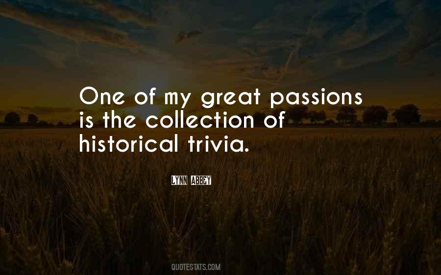 Quotes About Trivia #1355914