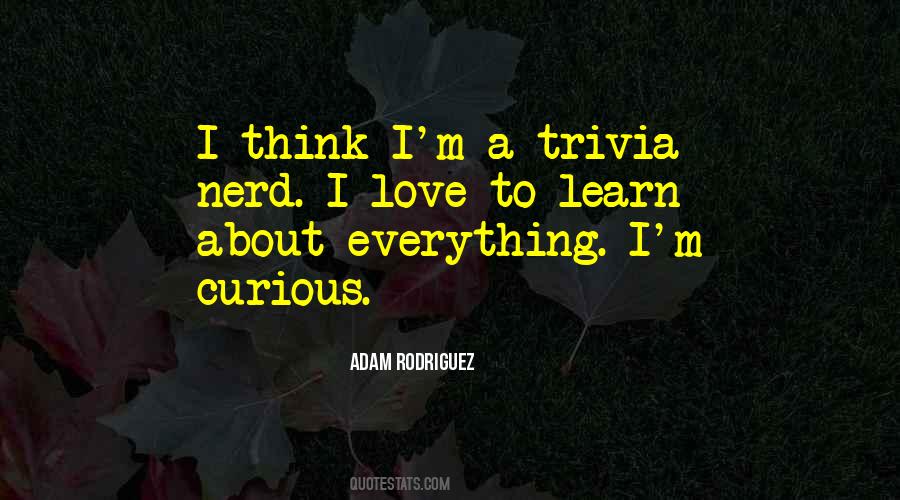 Quotes About Trivia #467033