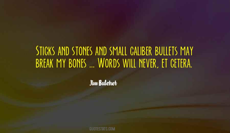 Quotes About Sticks And Stones #1772577