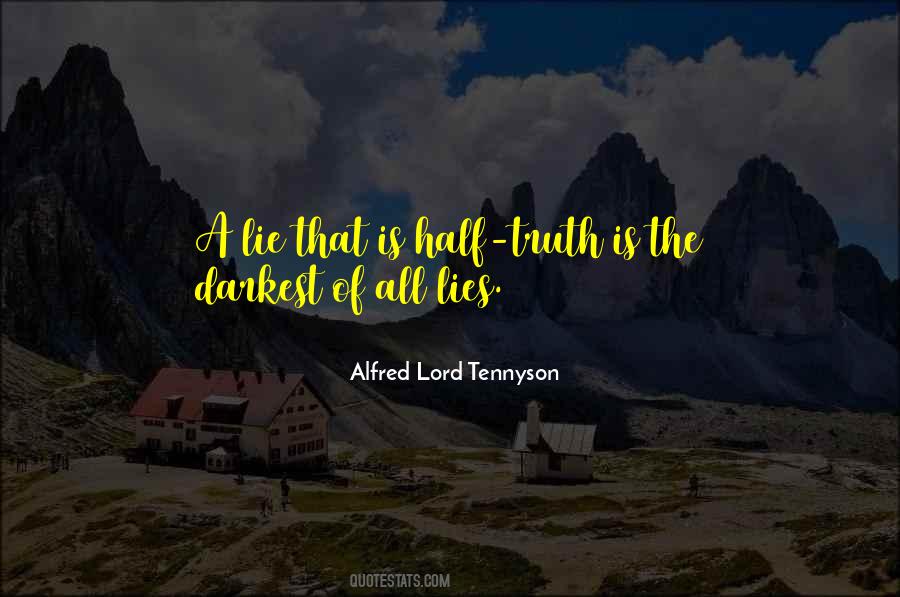 Lord Tennyson Quotes #176378
