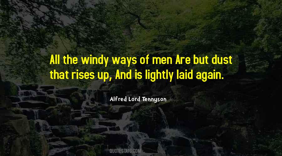 Lord Tennyson Quotes #179890