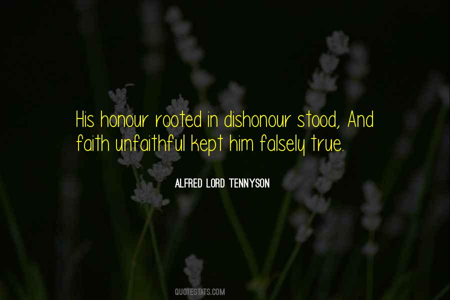 Lord Tennyson Quotes #211648