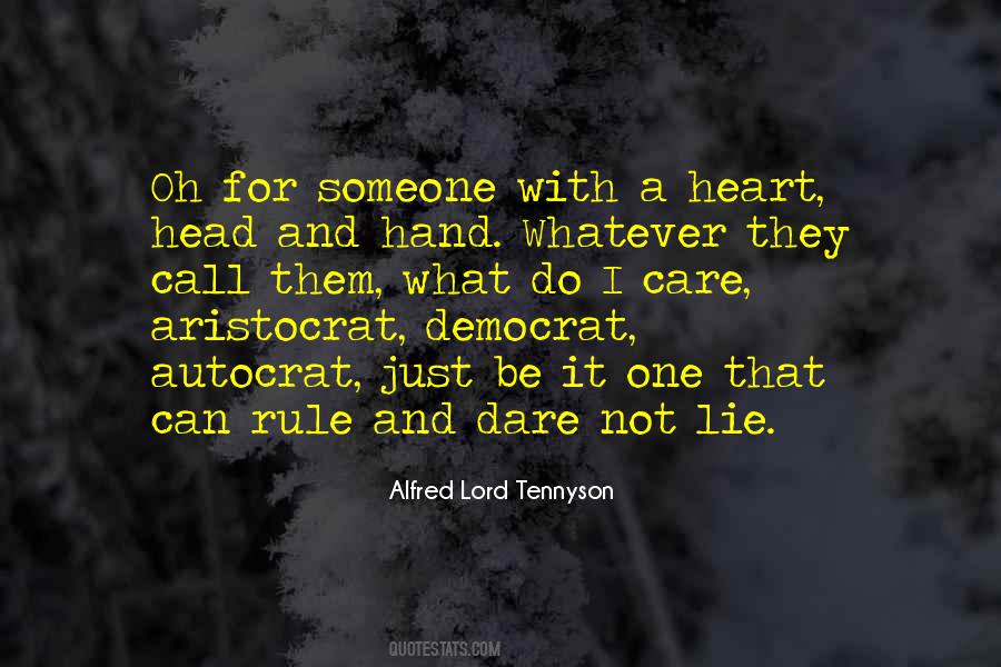 Lord Tennyson Quotes #274868