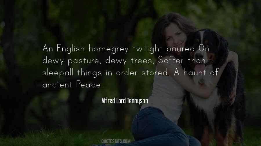 Lord Tennyson Quotes #339357