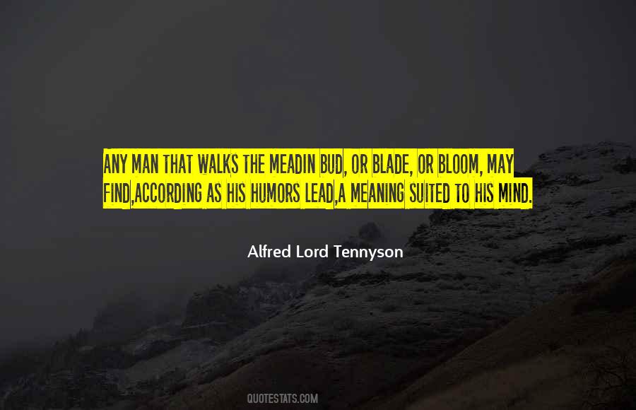 Lord Tennyson Quotes #379444