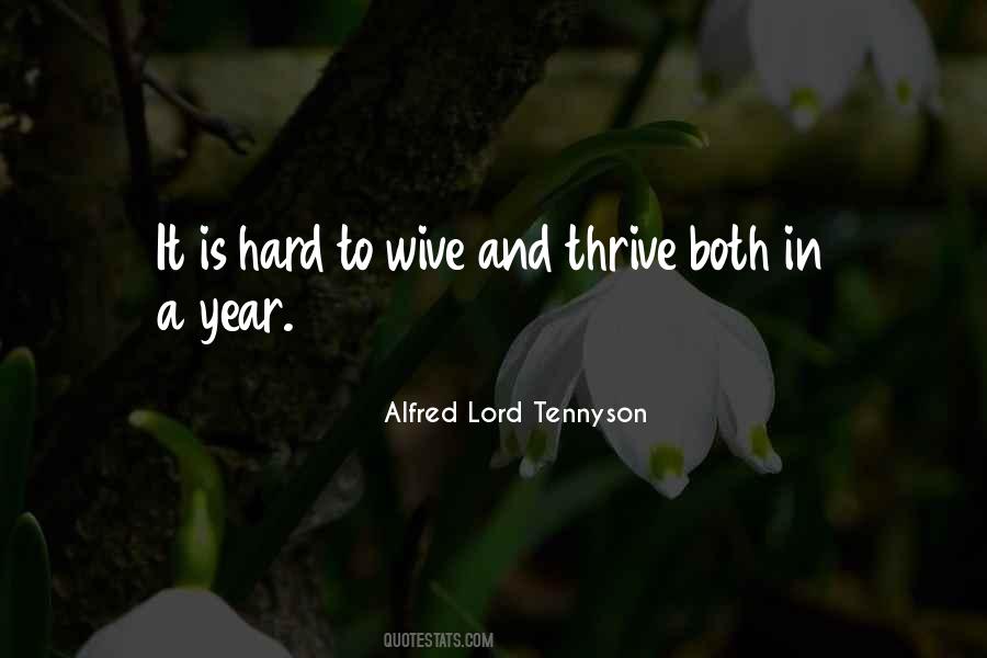 Lord Tennyson Quotes #391497