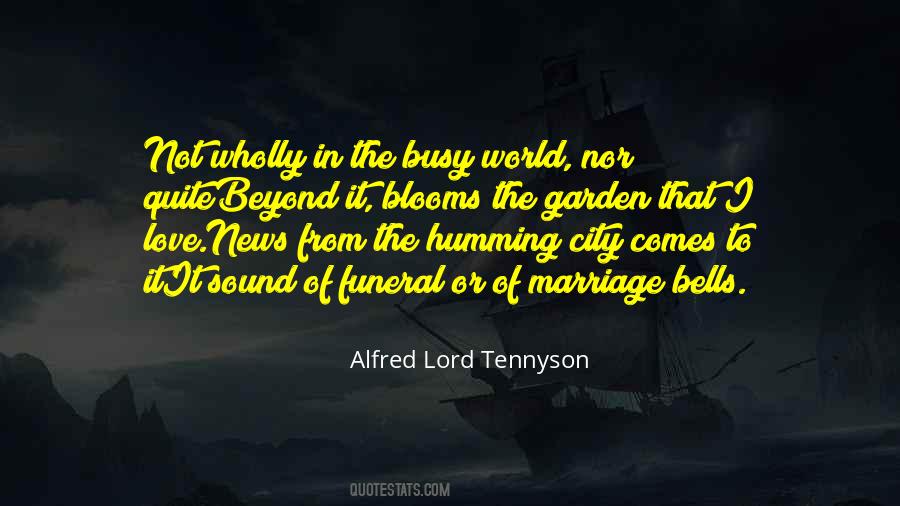 Lord Tennyson Quotes #425660