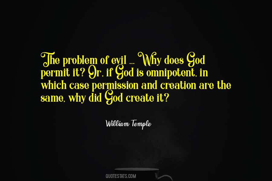 Quotes About Problem Of Evil #614696