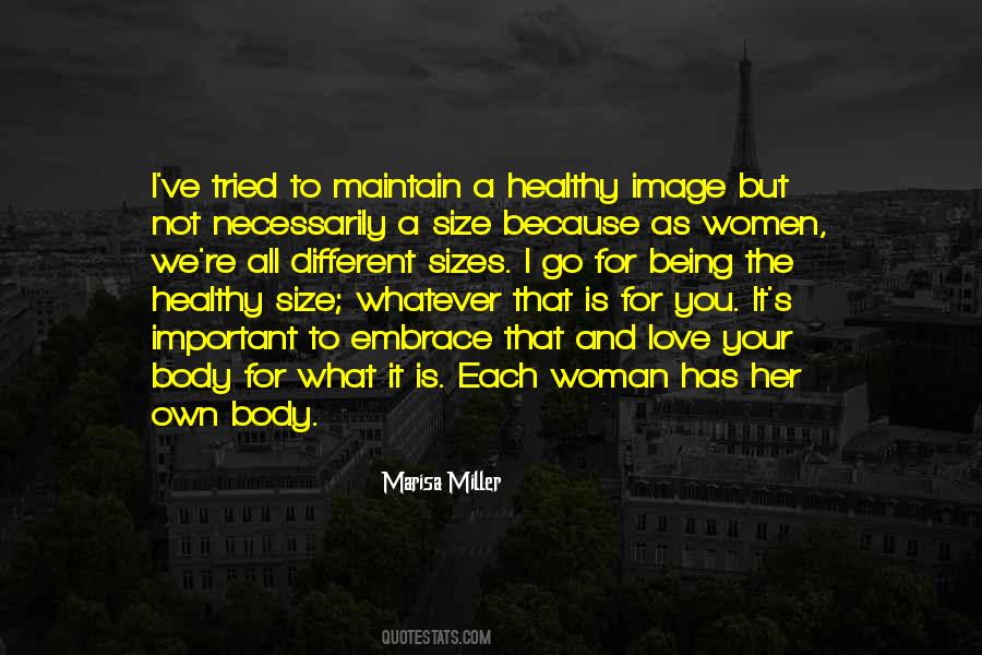 Quotes About Women's Body #777154