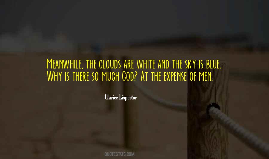 Quotes About White Clouds #1091553