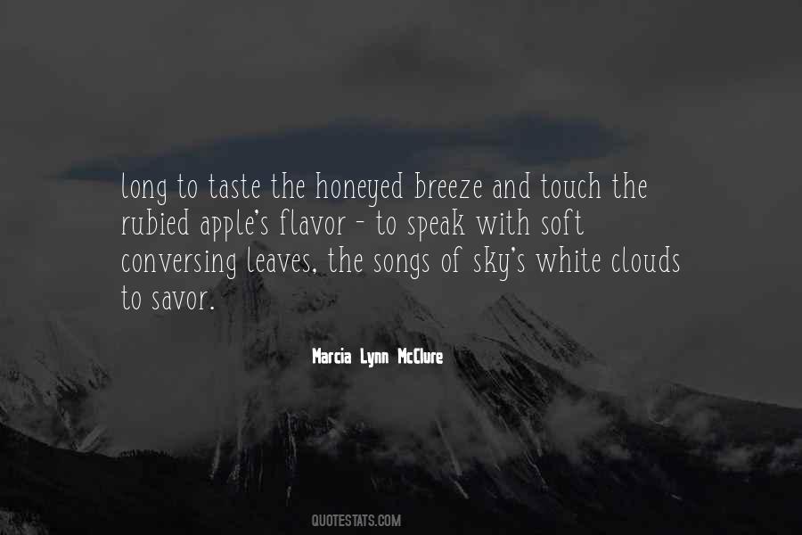 Quotes About White Clouds #1123516