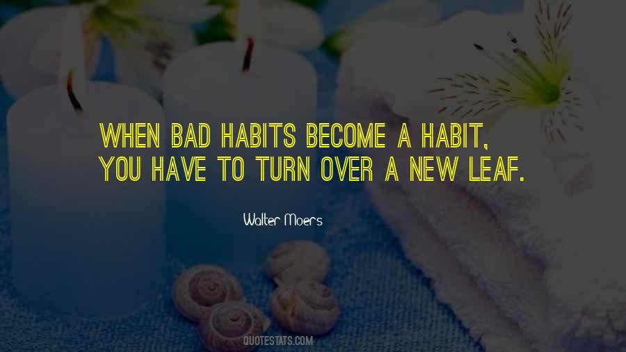 Quotes About Bad Habits #457863