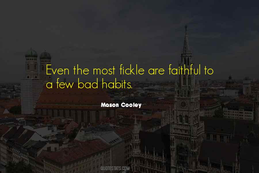 Quotes About Bad Habits #649761