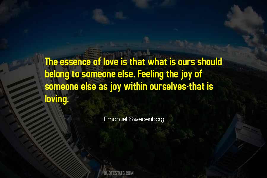 Love Is The Essence Quotes #208141