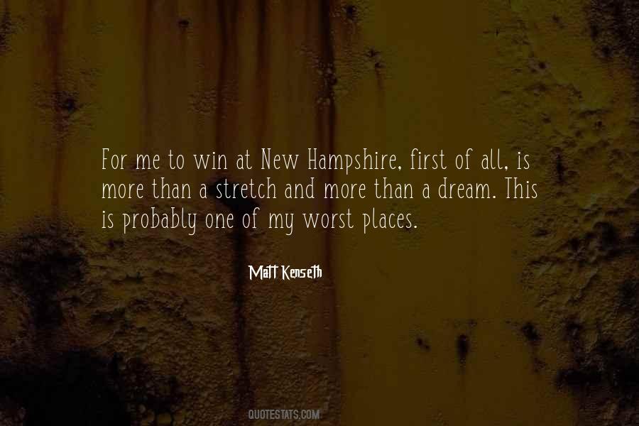 Quotes About Hampshire #1174000