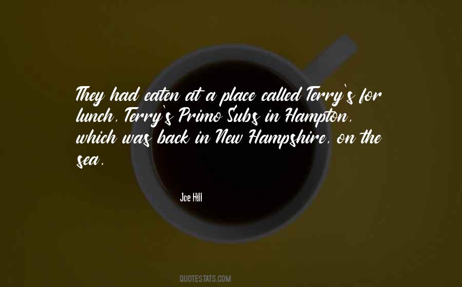 Quotes About Hampshire #1402808