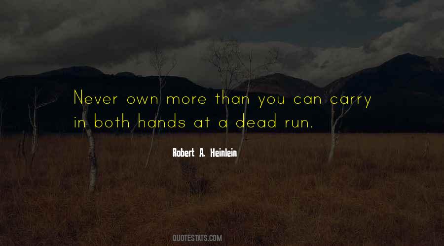 Dead Run Quotes #1606865