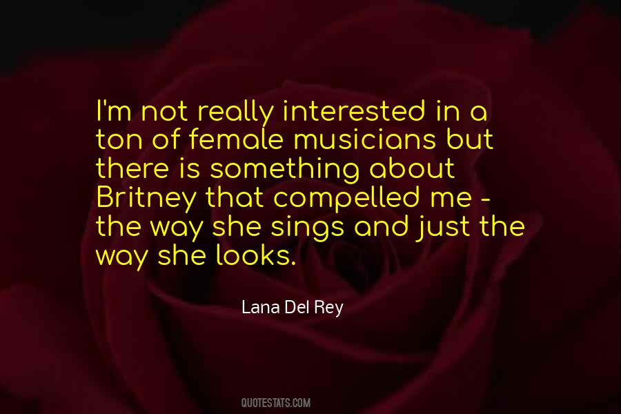 Quotes About Female Musicians #581413
