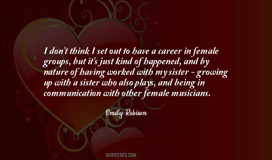 Quotes About Female Musicians #9704