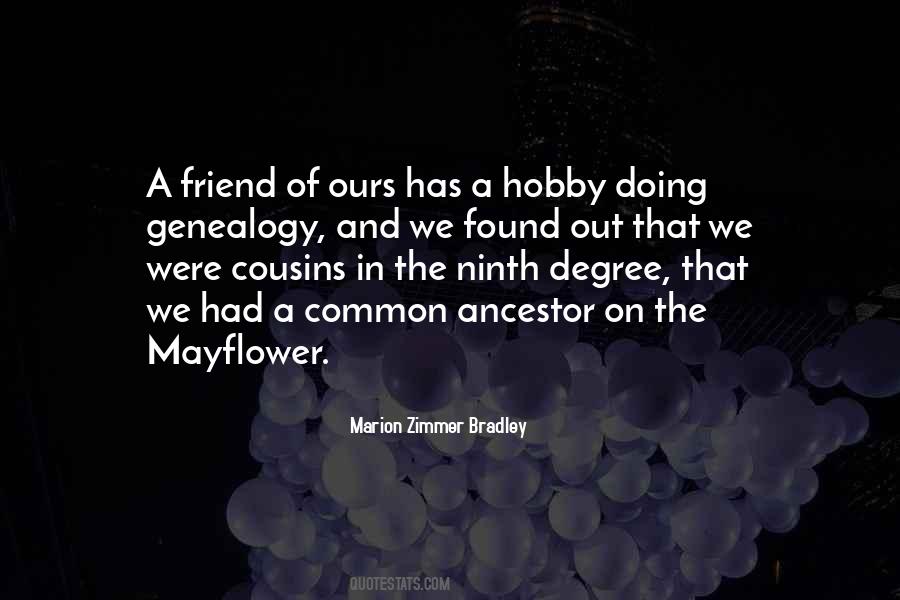 Quotes About Mayflower #112614