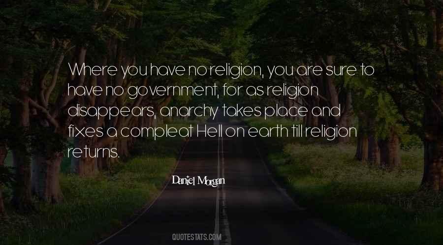 Quotes About Government And Religion #1112088