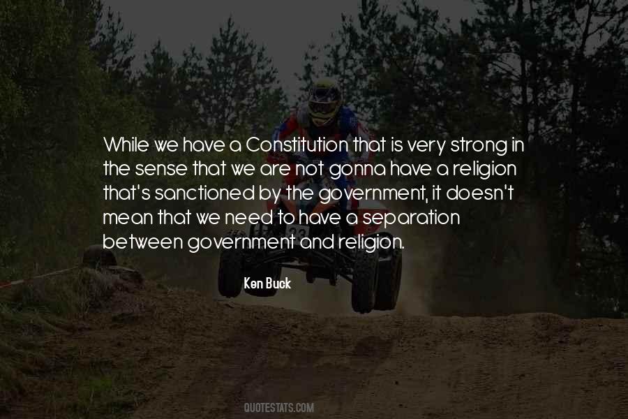 Quotes About Government And Religion #1174890