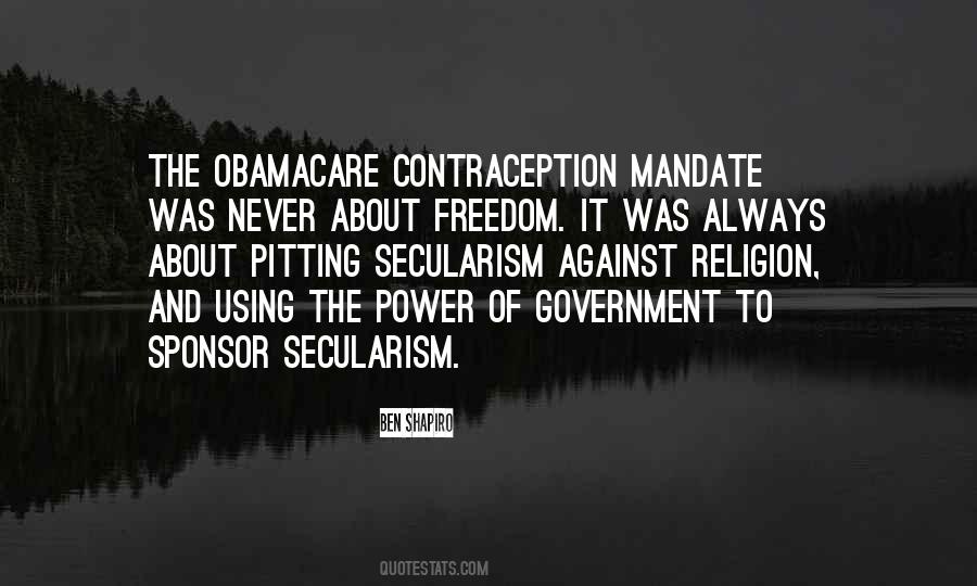 Quotes About Government And Religion #1272094