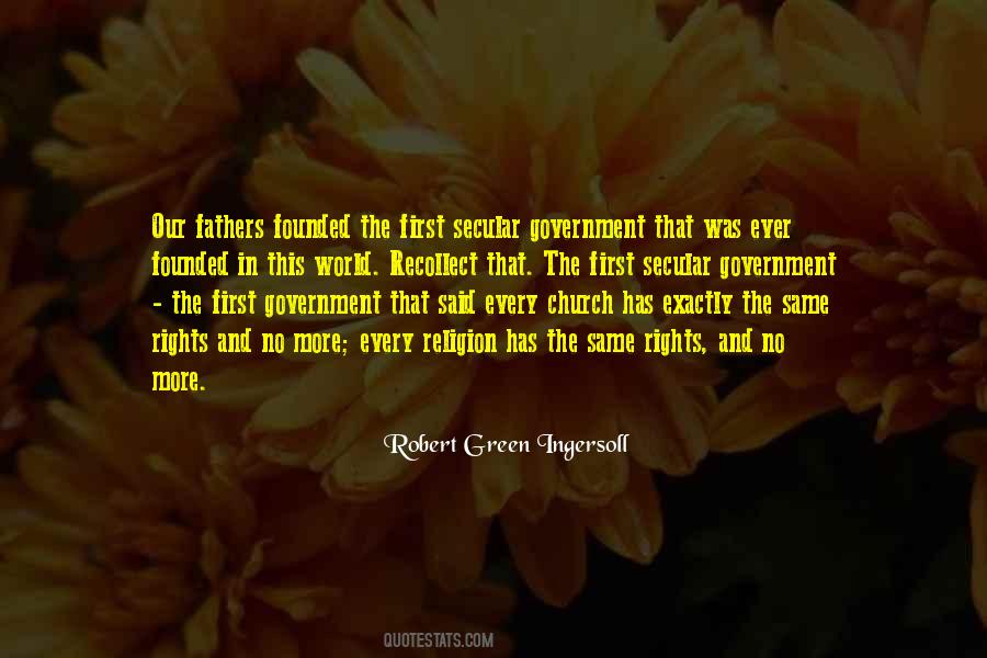 Quotes About Government And Religion #1298531