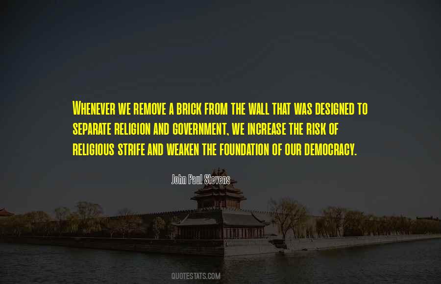 Quotes About Government And Religion #194871
