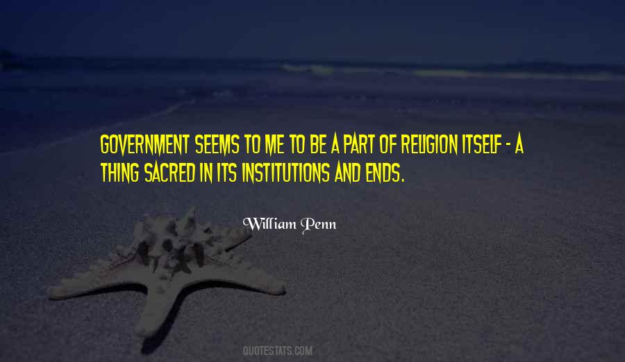 Quotes About Government And Religion #327039