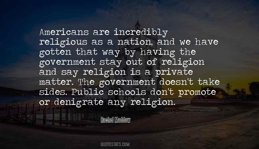 Quotes About Government And Religion #487168