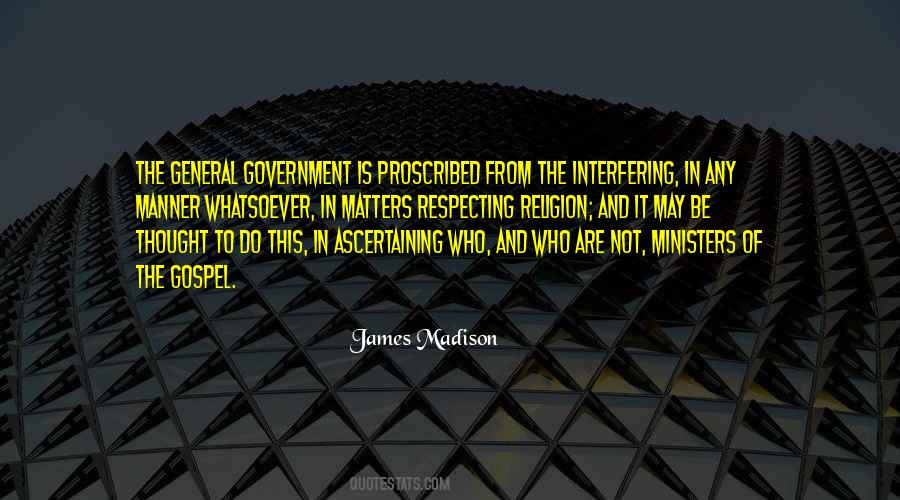 Quotes About Government And Religion #532295