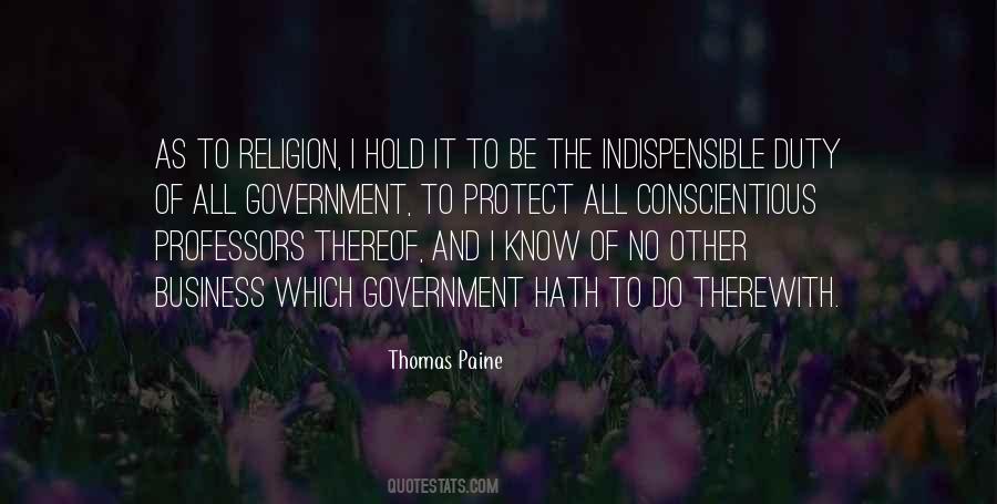 Quotes About Government And Religion #609238