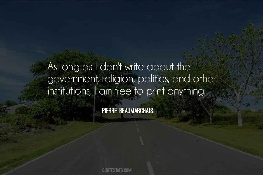 Quotes About Government And Religion #728720