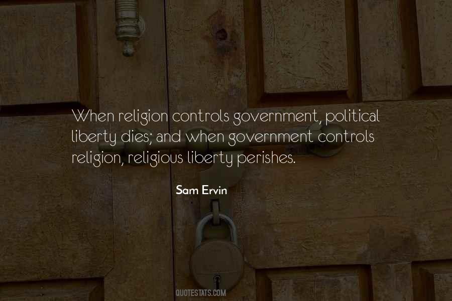 Quotes About Government And Religion #74460