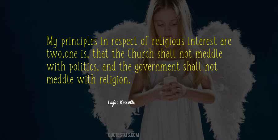 Quotes About Government And Religion #786687