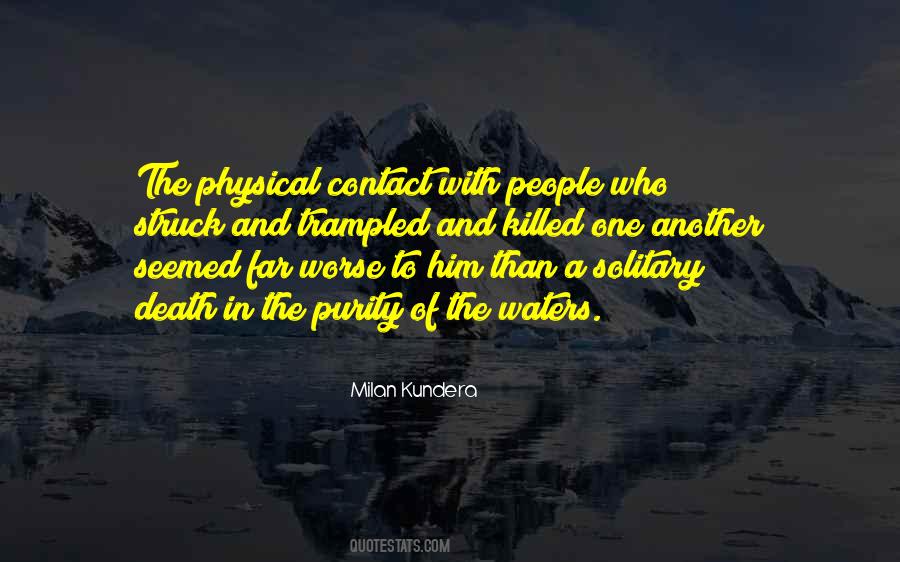 Quotes About Physical Contact #170227