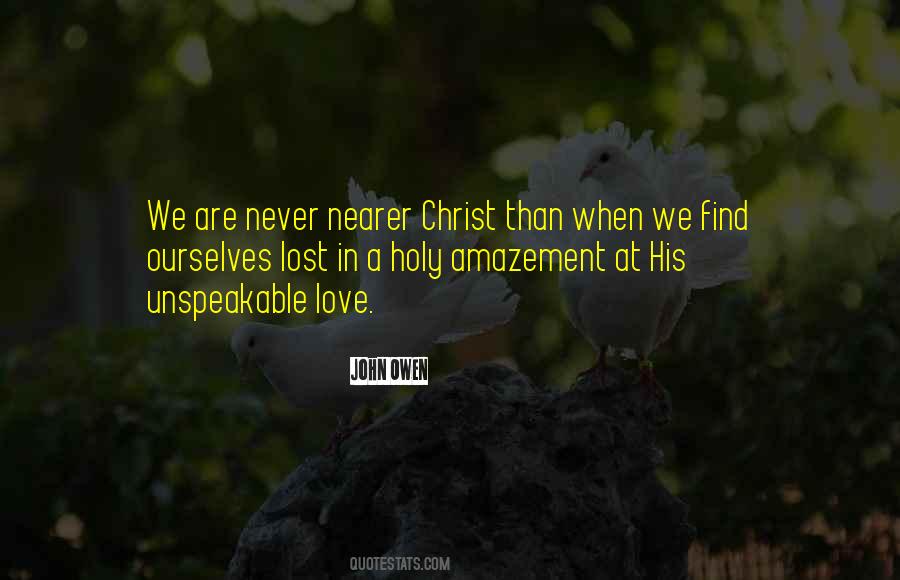 Holy Love Quotes #264820