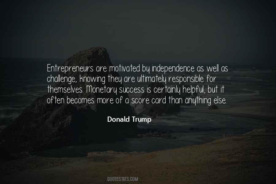 Trump Card Quotes #1104520