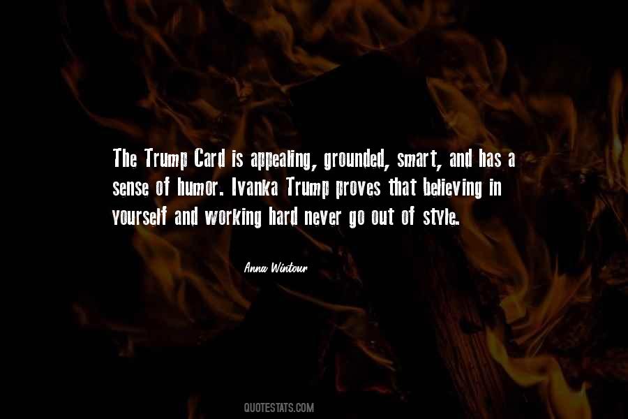Trump Card Quotes #705440