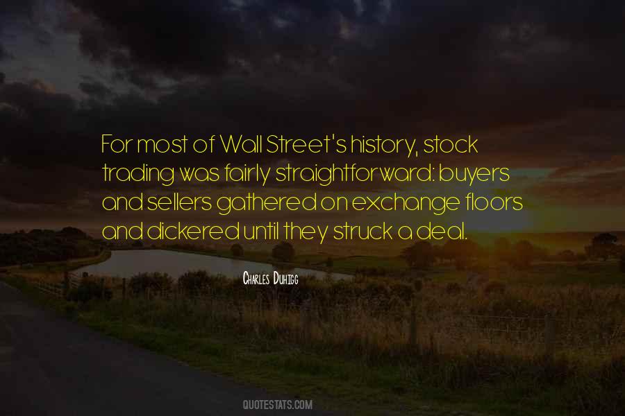 Quotes About Stock Exchange #431803