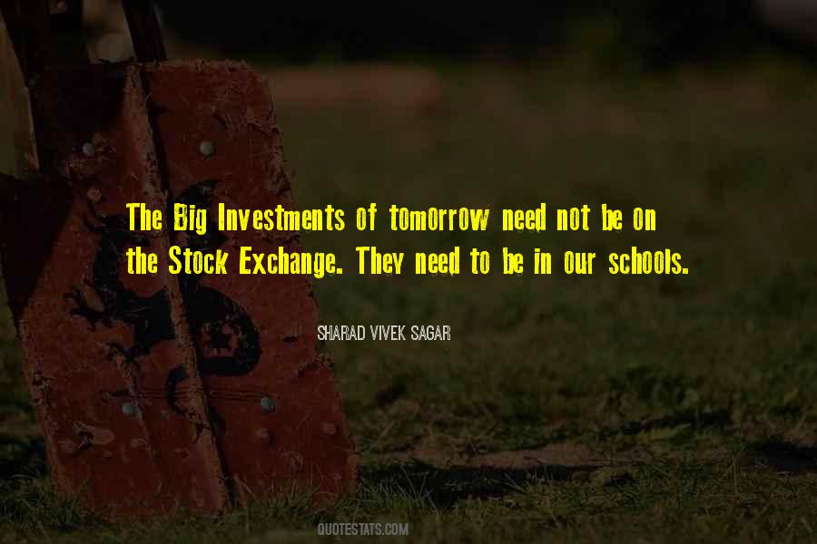 Quotes About Stock Exchange #936959