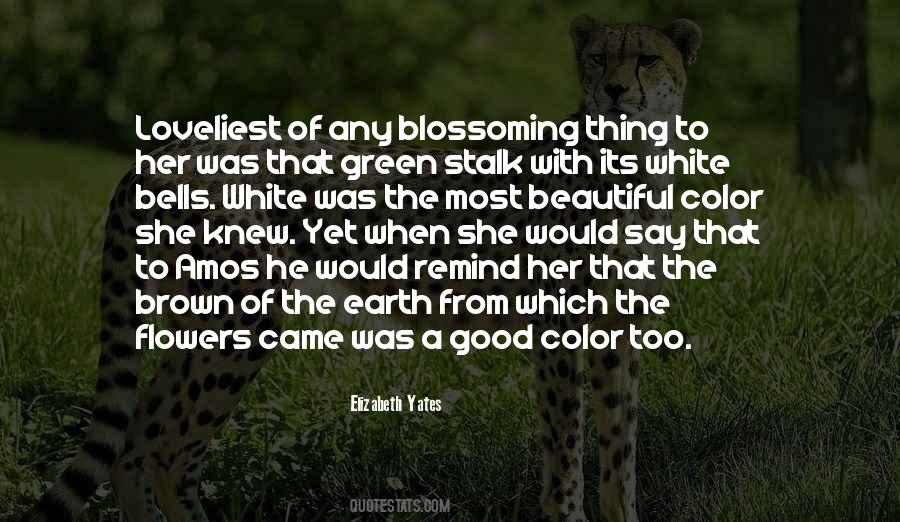 Quotes About Blossoming Flowers #1709715