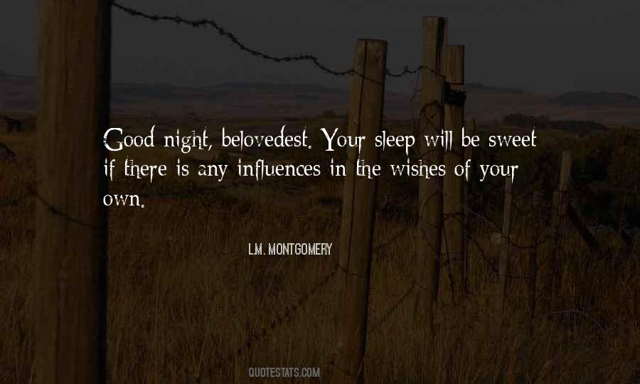 Quotes About Good Night Sleep #1203849