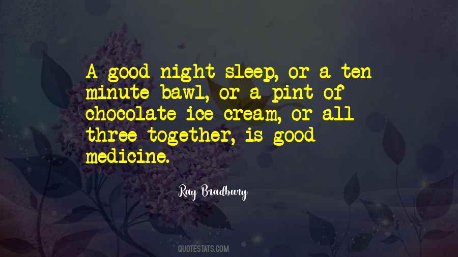 Quotes About Good Night Sleep #1240474