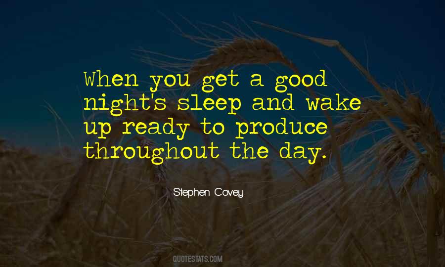 Quotes About Good Night Sleep #402456