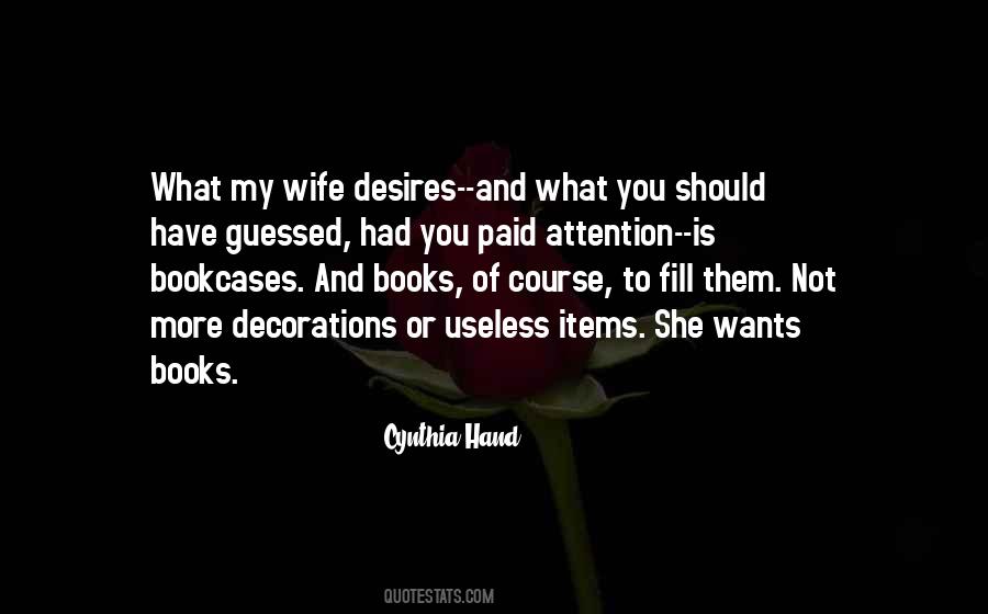 Quotes About Useless Wife #1515821