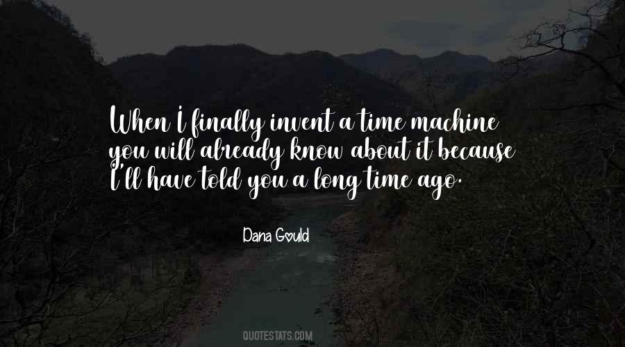 Quotes About Time Machines #299901