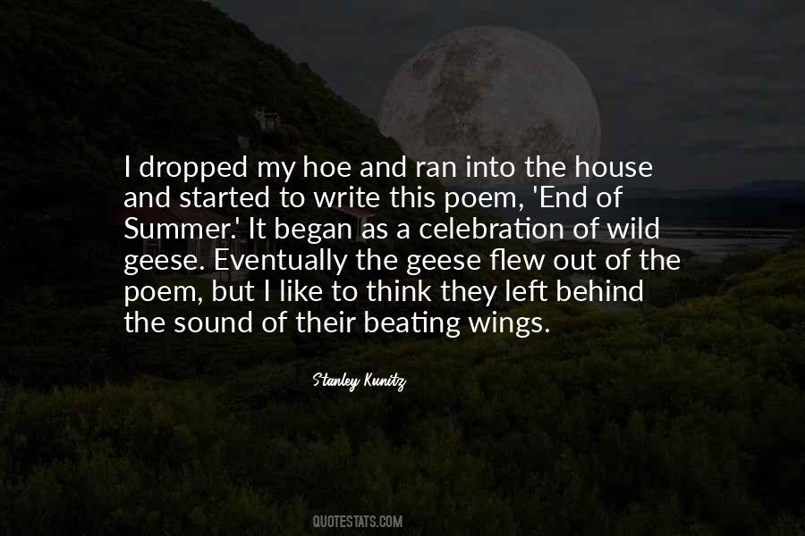 Quotes About Summer House #462048