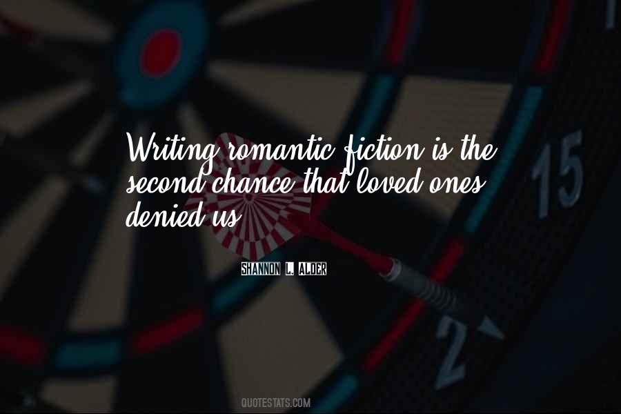 Romantic Fiction Quotes #1270378